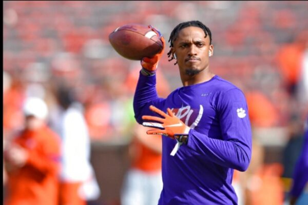 Diondre a football player shot at a party.