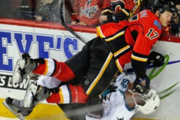 A Hockey game player sues opponent over injury