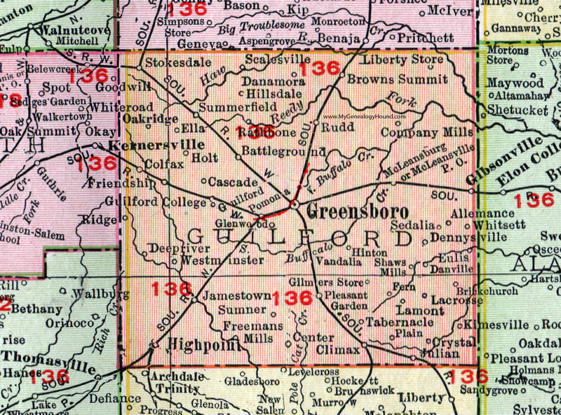 How Many Cities are in Guilford County, NC