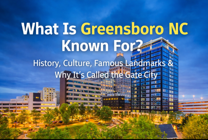 What Is Greensboro NC Known For